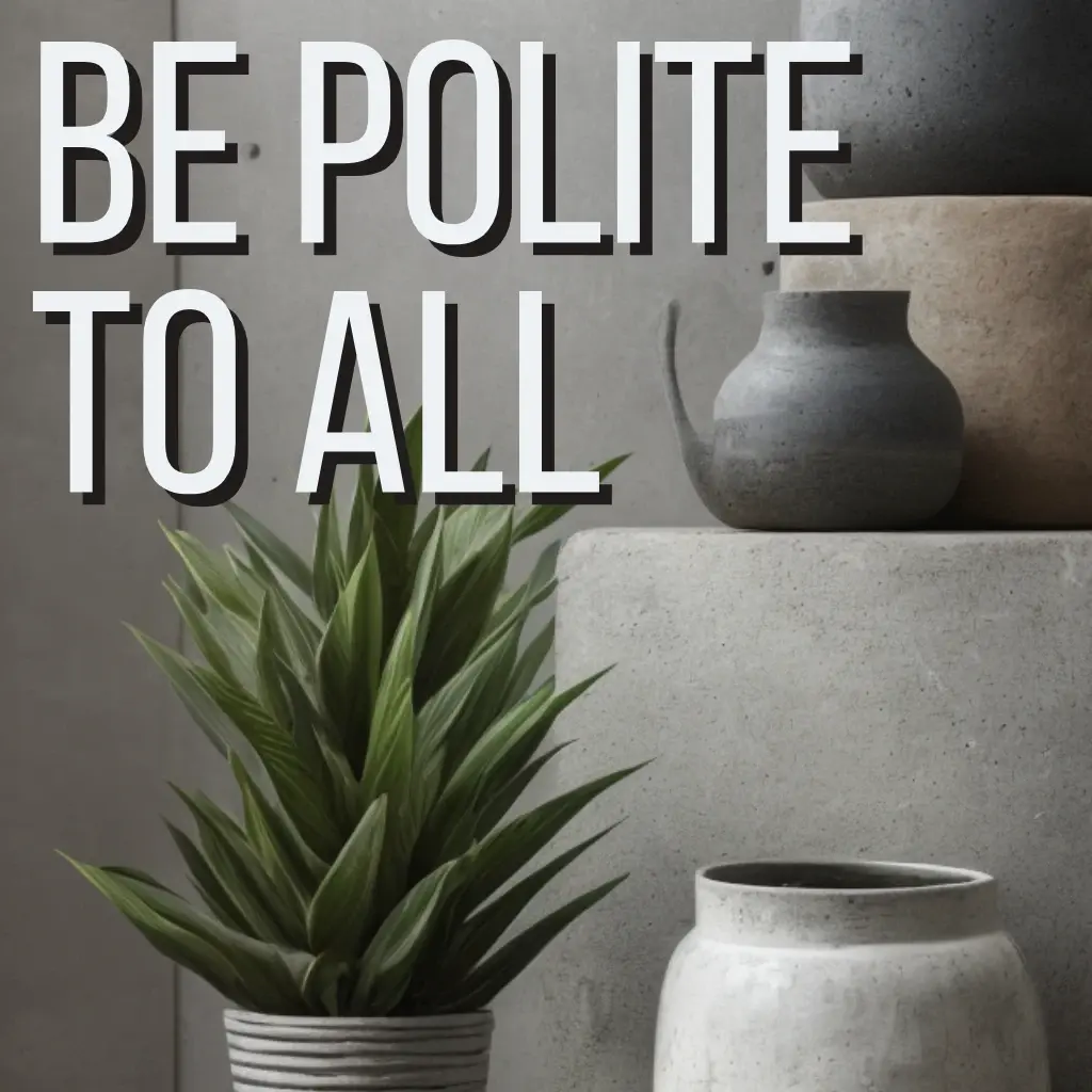 Be Polite to All by Anonymous Audiobook